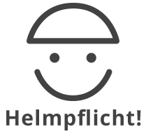 Helmpflicht!