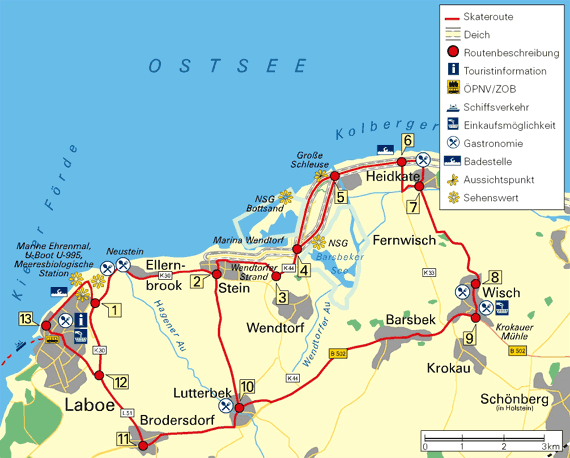 Rund um Laboe